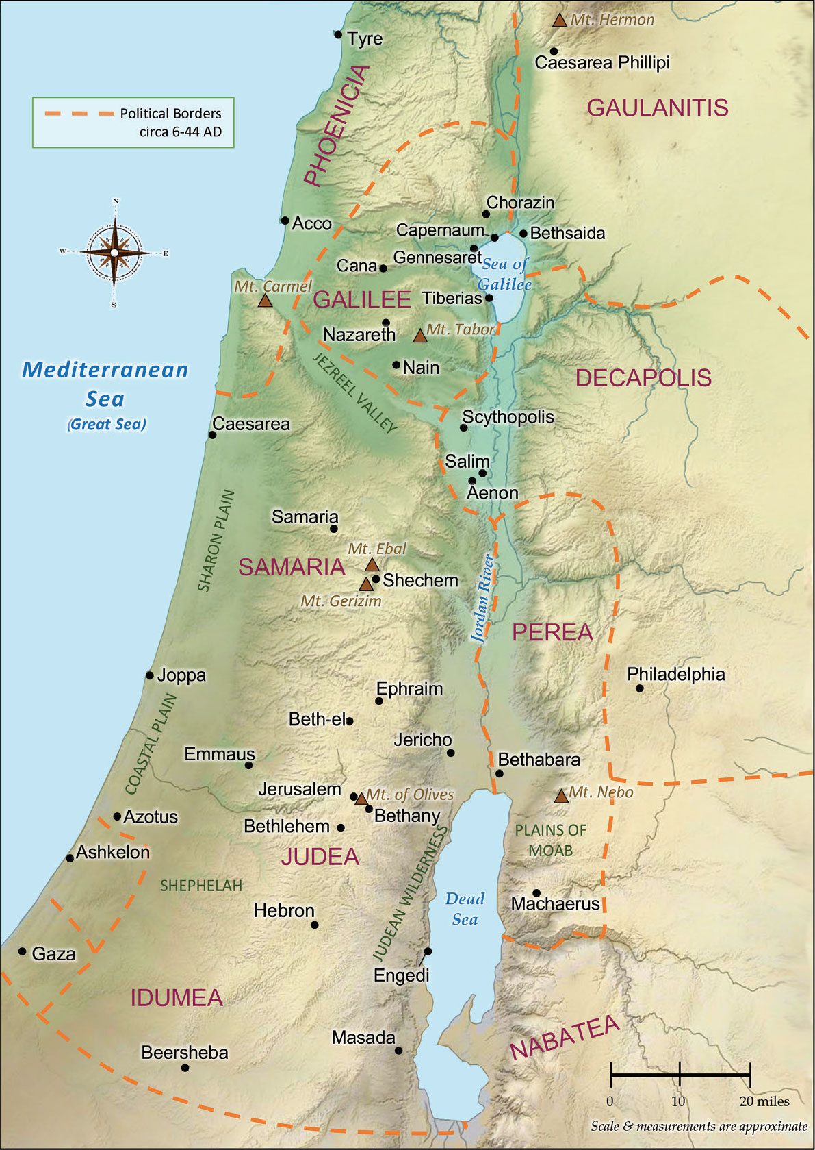 Holy Land in New Testament Times
